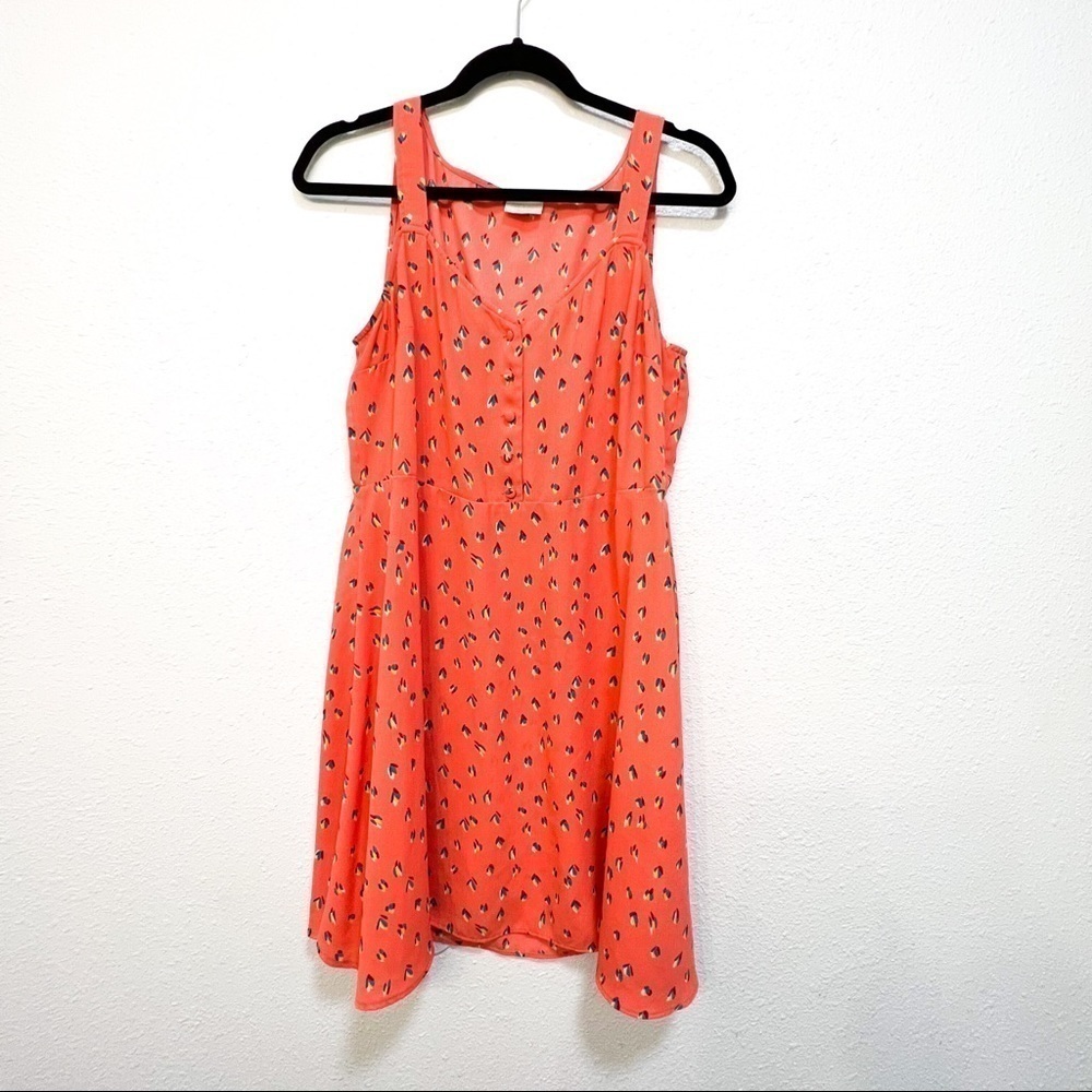 Abound tea rose confetti print dress
